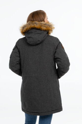 Куртка парка женская Explorer серый меланж, размер XS 6