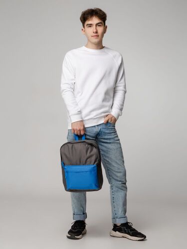 Рюкзак Sensa, серый с синим 7