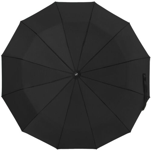 Зонт складной Fiber Magic Major с кейсом, черный 2