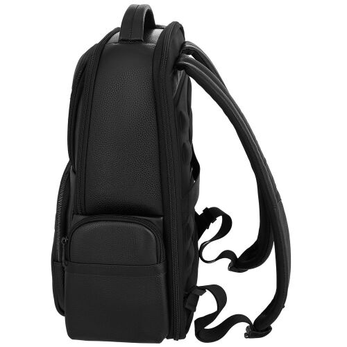 Кожаный рюкзак для ноутбука Santiago, черный 3