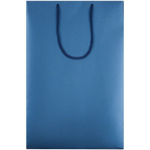 Пакет бумажный «Блеск», средний, синий 2