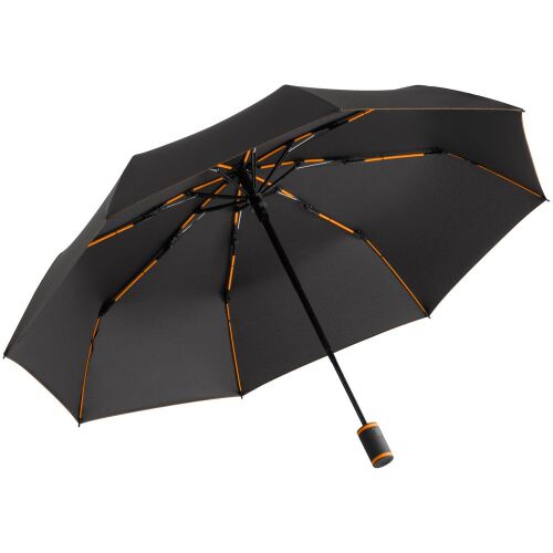 Зонт складной AOC Mini с цветными спицами, оранжевый 1