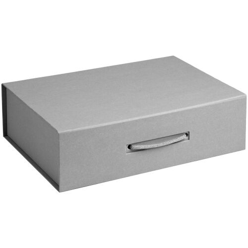 Коробка Case, подарочная, серая матовая 1