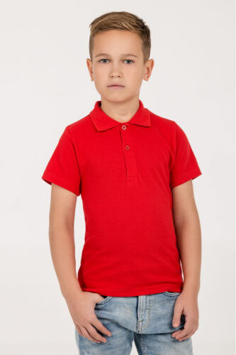 Рубашка поло детская Virma Kids, красная, 8 лет 4