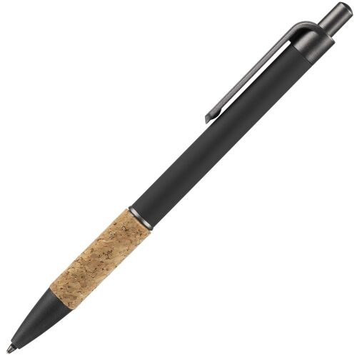 Ручка шариковая Cork, черная 2