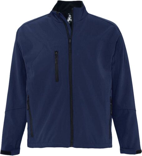 Куртка мужская на молнии Relax 340 темно-синяя, размер XXL 1