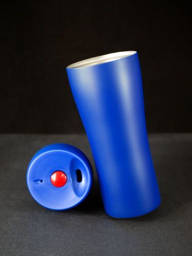 Термостакан Solingen, вакуумный, герметичный, синий 5