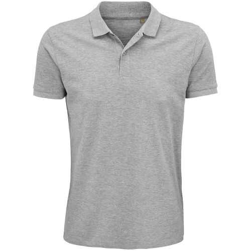 Рубашка поло мужская Planet Men, серый меланж, размер M 1