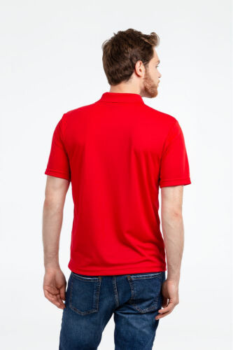 Рубашка поло мужская Eclipse H2X-Dry красная, размер M 6