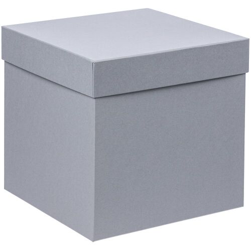 Коробка Cube, L, серая 1