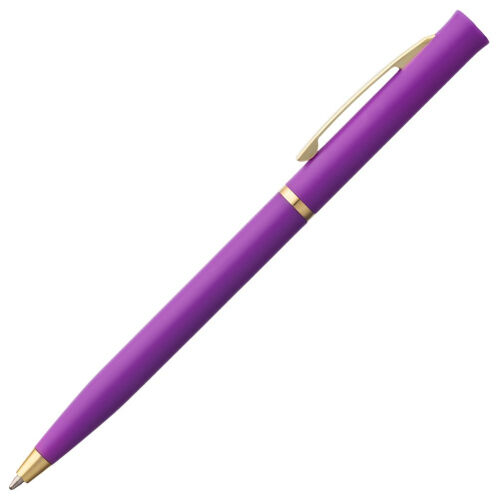 Ручка шариковая Euro Gold, фиолетовая 2