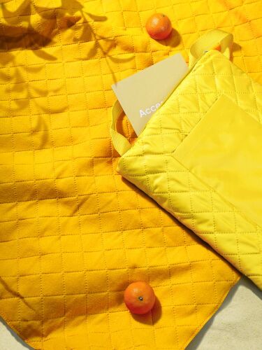 Плед для пикника Soft & Dry, желтый 4