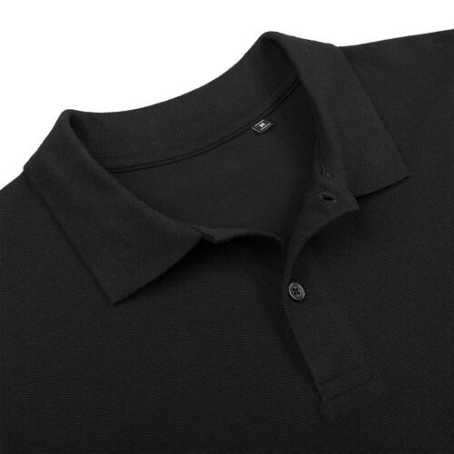 Рубашка поло мужская Inspire черная, размер S 3