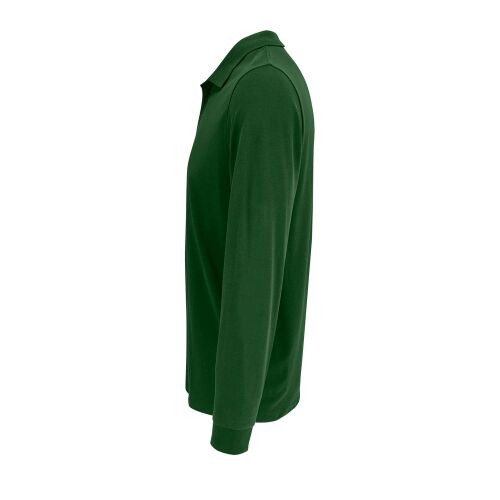 Рубашка поло с длинным рукавом Prime LSL, темно-зеленая, размер  2