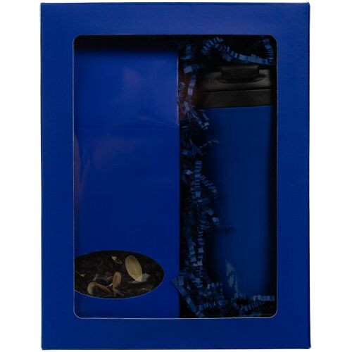 Коробка с окном InSight, синяя 3