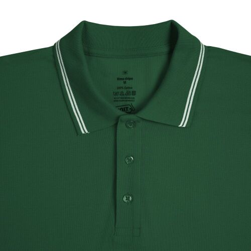 Рубашка поло Virma Stripes, зеленая, размер S 3
