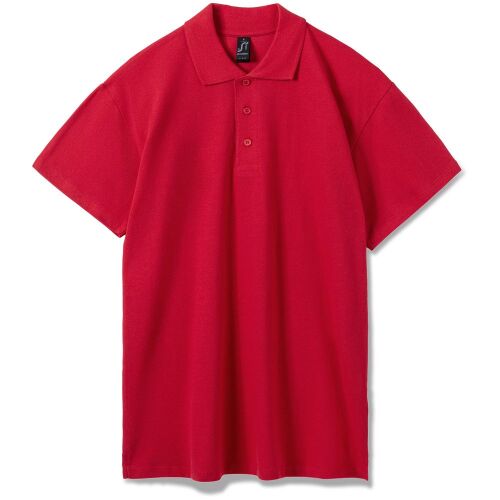 Рубашка поло мужская Summer 170 красная, размер S 1