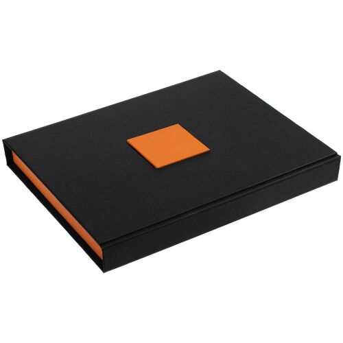 Коробка под набор Plus, черная с оранжевым 1