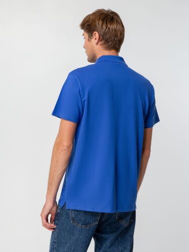 Рубашка поло мужская Spring 210 ярко-синяя (royal), размер S 5