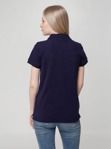 Рубашка поло женская Virma lady, темно-синяя, размер M 6