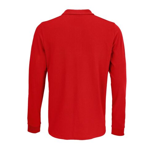 Рубашка поло с длинным рукавом Prime LSL, красная, размер XS 3