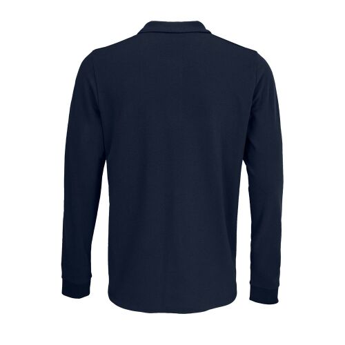 Рубашка поло с длинным рукавом Prime LSL, темно-синяя, размер XX 3