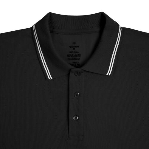 Рубашка поло Virma Stripes, черная, размер L 1