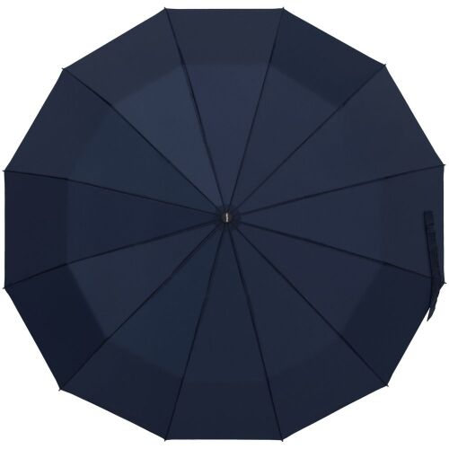 Зонт складной Fiber Magic Major, темно-синий 2