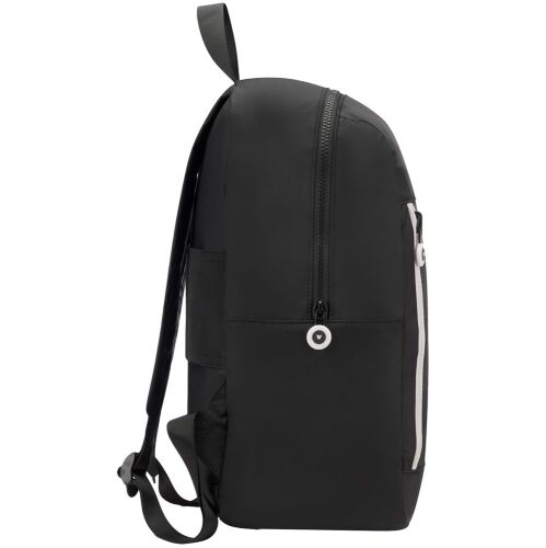 Складной рюкзак Compact Neon, черный с белым 2