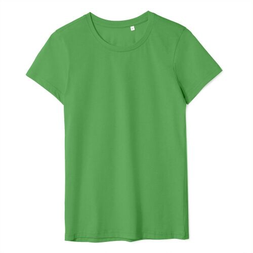 Футболка женская T-bolka Lady ярко-зеленая, размер M 8