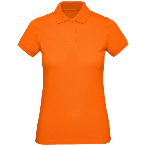 Рубашка поло женская Inspire оранжевая, размер XS 1