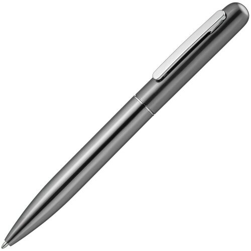 Ручка шариковая Scribo, серо-стальная 1