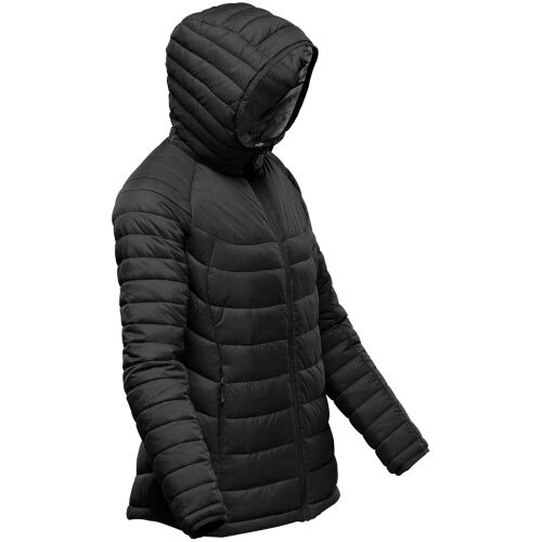 Куртка компактная женская Stavanger черная с серым, размер L 1
