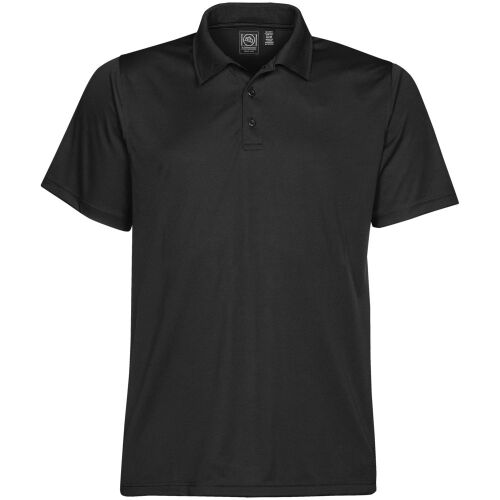Рубашка поло мужская Eclipse H2X-Dry черная, размер M 8