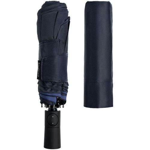Складной зонт doubleDub, синий 4