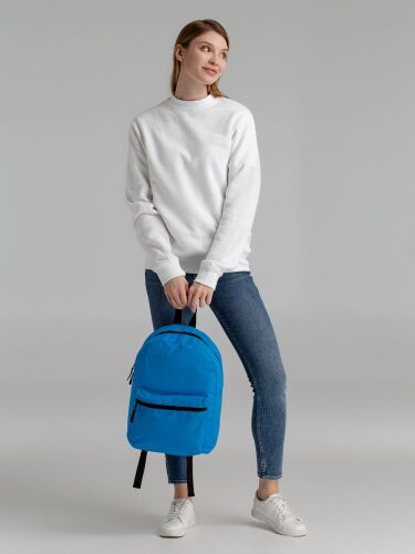 Рюкзак Manifest Color из светоотражающей ткани, синий 7