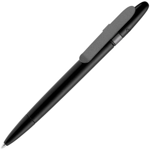 Ручка шариковая Prodir DS5 TSM Metal Clip, черная 1