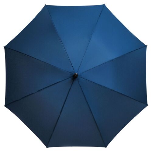 Зонт-трость Magic с проявляющимся рисунком в клетку, темно-синий 3