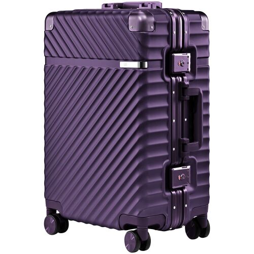 Чемодан Aluminum Frame PC Luggage V1, фиолетовый 1