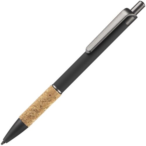 Ручка шариковая Cork, черная 1