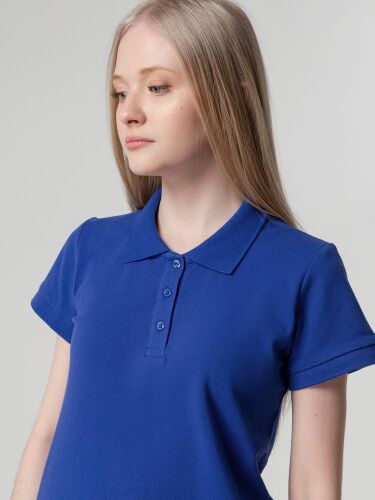 Рубашка поло женская Virma lady, ярко-синяя, размер M 7