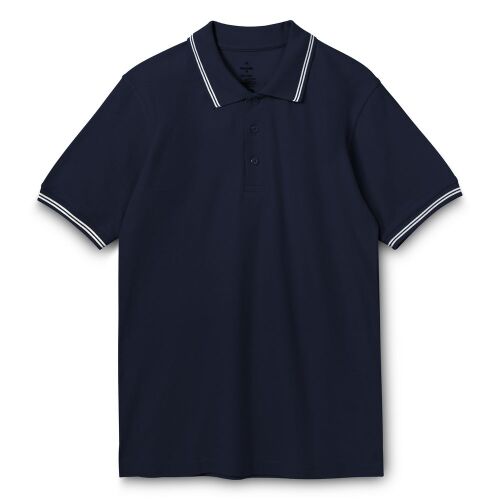 Рубашка поло Virma Stripes, темно-синяя, размер M 1