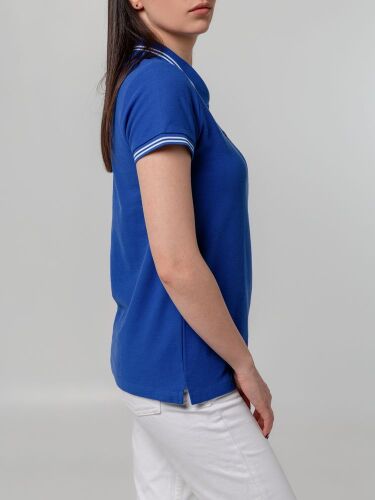 Рубашка поло женская Virma Stripes Lady, ярко-синяя, размер L 6
