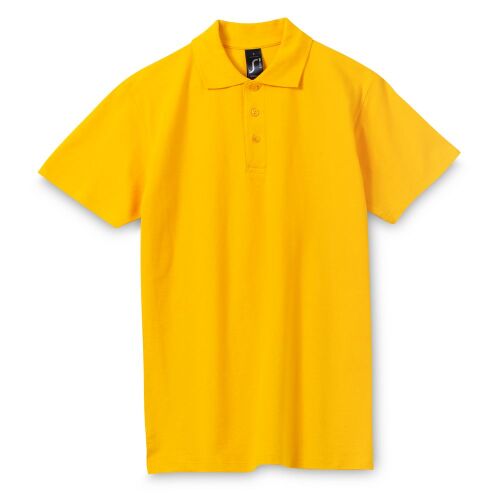 Рубашка поло мужская Spring 210 желтая, размер XL 1