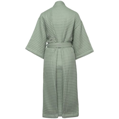 Халат вафельный женский Boho Kimono, зеленая мята, размер M (44- 1