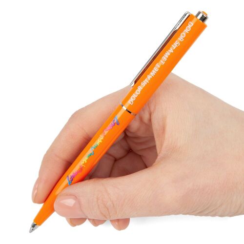 Ручка шариковая Senator Point, ver.2, оранжевая 4