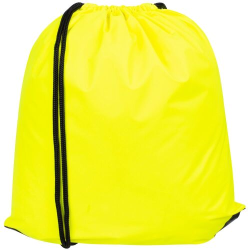 Рюкзак-мешок Manifest Color из светоотражающей ткани, желтый нео 2