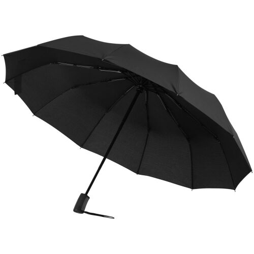 Зонт складной Fiber Magic Major с кейсом, черный 1