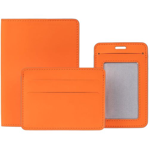 Обложка для паспорта Shall Simple, оранжевый 5