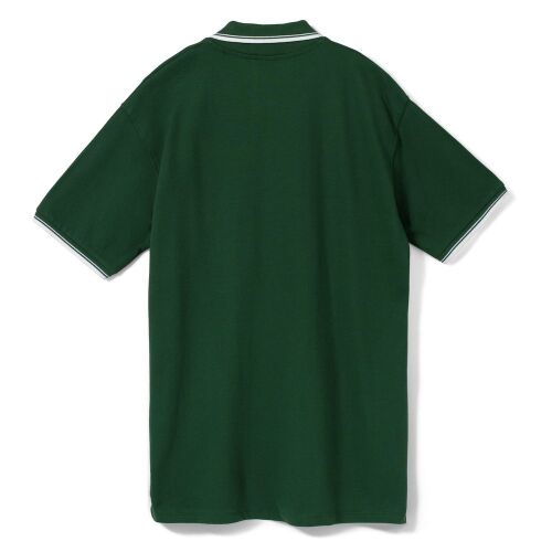 Рубашка поло мужская с контрастной отделкой Practice 270, зелены 2